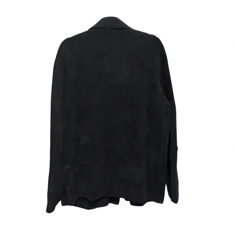 Barefoot Dreams CozyChic Ultra Lite® Men's Button Down Cardigan Black, NWT